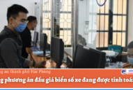 Những phương án đấu giá biển số xe đang được tính toán