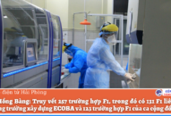 Quận Hồng Bàng: Truy vết 257 trường hợp F1, trong đó có 131 F1 liên quan đến công trường Đăng ký nhận khuyến mãi  ECOBA và 123 trường hợp F1 của ca cộng đồng