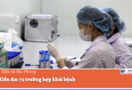 Quận Kiến An: 73 trường hợp khỏi bệnh