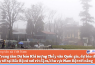 Thông tin mới nhất về thời tiết 10 ngày tới