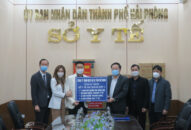 Sở Y tế Hải Phòng tiếp nhận ủng hộ vật tư y tế phục vụ cho công tác chống dịch COVID-19