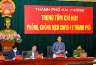 UBND thành phố họp trực tuyến về công tác phòng chống dịch COVID-19 và chăm lo cho người dân trong dịp Tết Nguyên đán Nhâm Dần