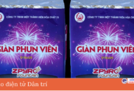 Bất ngờ tạm dừng bán 2 sản phẩm pháo hoa do… có tiếng nổ