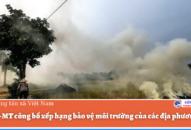 Bộ TN-MT công bố xếp hạng bảo vệ J88vip00 Giải Trí Thể Thao của các địa phương