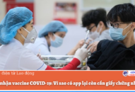 Chứng nhận vaccine COVID-19: Vì sao có app lại còn cần giấy chứng nhận?