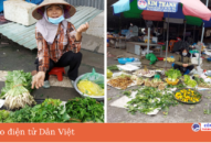 Lá xông mùa COVID-19 bán đầy chợ Hải Phòng, hút khách hơn cả rau xanh