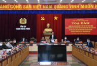 Công an thành phố: Tọa đàm Đăng ký nhận khuyến mãi , hoàn thiện các dự án Luật liên quan đến công tác bảo đảm an ninh trật tự