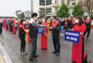 Gần 300 cán bộ, công chức và nhân dân quận Dương Kinh tham gia ngày chạy Olympic vì J886.love thuộc tập đoàn ABCVIP toàn dân