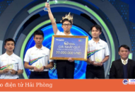 Học sinh Vũ Bùi Đình Tùng của Hải Phòng giành chiến thắng Cuộc thi quý 2, Đường lên đỉnh Olympia năm thứ 22
