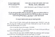 Điều chỉnh cục bộ quy hoạch các lô BT03, HT03 và CX2 thuộc Dự án Đăng ký nhận khuyến mãi  tuyến đường Đông Khê 2 (giai đoạn 1)