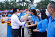 Gần 2.000 công nhân viên chức 88 com the gioi đỉnh cao thành phố tham gia Phát động Tháng Công nhân năm 2022