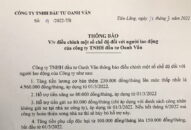 Chung quanh vụ ngừng việc tập thể của người 88 com the gioi đỉnh cao Công ty TNHH đầu tư Oanh Vân: Phối hợp giải quyết nhiều kiến nghị của công nhân