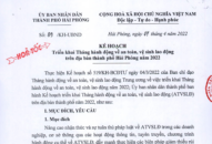 Kế hoạch triển khai Tháng hành động về an toàn, vệ sinh 88 com the gioi đỉnh cao