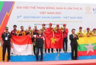 SEA Games 31: Đội tuyển Rowing Việt Nam đứng thứ Nhất toàn đoàn với 8 Huy chương Vàng