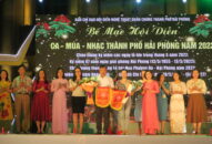 Hội diễn Ca Múa Nhạc thành phố Hải Phòng năm 2022 khép lại thành công rực rỡ