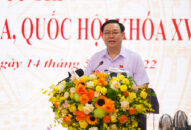 Chủ tịch Quốc hội Vương Đình Huệ và Đoàn ĐBQH Hải Phòng tiếp xúc cử tri quận Lê Chân chuẩn bị Kỳ họp thứ Ba, Quốc hội khóa XV
