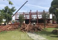 Chủ đầu tư khu trải nghiệm BigSun và Tổ hợp Sông Trăng Quán (huyện Kiến Thụy) cơ bản hoàn thành tháo dỡ các công trình vi phạm