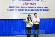 Sinh viên Ngô Thị Diệu Linh của Hải Phòng đại diện Việt Nam tham gia Vòng chung kết Cuộc thi vô địch tin học văn phòng thế giới 2022