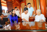 Lãnh đạo thành phố thăm, tặng quà người có công trên địa bàn huyện An Dương nhân dịp Kỷ niệm 75 năm Ngày Thương binh liệt sỹ