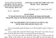 Phê duyệt kết quả kỳ thi sát hạch cấp chứng chỉ hành nghề môi giới bất động sản trên địa bàn thành phố Hải Phòng năm 2022 (đợt 1)