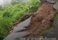 Khắc phục, phong tỏa điểm sạt lở trên núi Thiên Văn (quận Kiến An)
