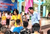 Gần 34.000 học sinh lớp 1 đồng loạt tựu trường