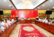 Đoàn công tác của Học viện J88 com the gioi đỉnh cao quốc gia Hồ Chí Minh làm việc với Ban Thường vụ Thành ủy