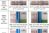 Sở Y tế cảnh báo thuốc Ophazidon giả