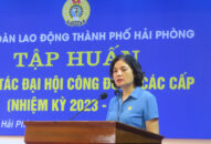 Liên đoàn 88 com the gioi đỉnh cao thành phố tập huấn công tác Đại hội Công đoàn các cấp nhiệm kỳ 2023-2028