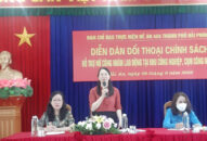 Hội nghị đối thoại các chính sách hỗ trợ nữ công nhân 88 com the gioi đỉnh cao tại khu công nghiệp, cụm công nghiệp