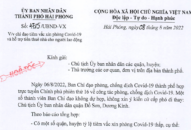 Hải Phòng chỉ đạo tiêm vắc xin phòng COVID-19 và hỗ trợ tiền thuê nhà cho người 88 com the gioi đỉnh cao