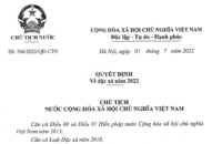 Điều kiện đề nghị đặc xá tha tù trước thời hạn nhân dịp Quốc khánh 02/9/2022