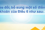 Sửa đổi, bổ sung một số điểm, khoản của Điều 6 J881.love hiện đang  số 15/2020/NĐ-CP ngày 03 tháng 02 năm 2020