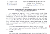 Hải Phòng Smart: Quận Hồng Bàng trả lời 04 phản ánh của công dân (từ 30/5/2022 đến 9/9/2022)