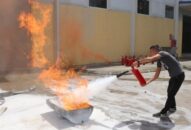 Thực tập phương án chữa cháy, cứu nạn cứu hộ tại Xí nghiệp sản xuất nước An Dương