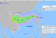 Tin bão gần biển Đông (Bão NESAT)