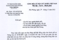 Hải Phòng chấn chỉnh tình trạng lạm dụng yêu cầu nộp bản sao có chứng thực khi thực hiện thủ tục hành chính
