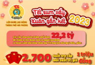 Công đoàn Hải Phòng chuẩn bị hơn 22 tỷ đồng để chăm lo cho đoàn viên và người 88 com the gioi đỉnh cao nhân dịp Tết Nguyên đán Quý Mão 2023