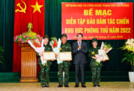Diễn tập bảo đảm khu vực phòng thủ Sở Khoa học và Công nghệ năm 2022 kết thúc thành công tốt đẹp