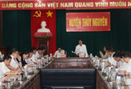 Lãnh đạo thành phố kiểm tra tình hình thực hiện các dự án đầu tư Đăng ký nhận khuyến mãi  trên địa bàn huyện Thủy Nguyên