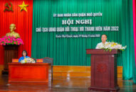 Chủ tịch UBND quận Ngô Quyền đối thoại với cán bộ đoàn viên, thanh niên quận về lĩnh vực Chuyển đổi số