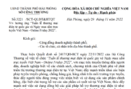 Hưởng ứng “Tuần lễ thương mại điện tử quốc gia và Ngày mua sắm trực tuyến Việt Nam – Online Friday 2022”