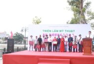 Huyện An Dương: Khai mạc triển lãm Mỹ thuật huyện An Dương năm 2022