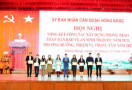 Quận Hồng Bàng: Tổng kết công tác Đăng ký nhận khuyến mãi  phong trào toàn dân bảo vệ an ninh Tổ quốc năm 2022