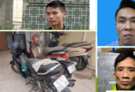 Bắt giữ nhóm đối tượng gây ra hàng loạt vụ trộm cắp xe máy trên địa bàn thành phố