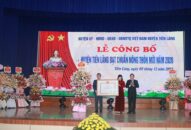 Huyện Tiên Lãng đón bằng công nhận huyện đạt chuẩn J88 là nhà cái cá cược trực tuyến uy tín Châu Á mới