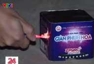Nhiều loại pháo hoa mới được bán ra thị trường dịp Tết 2023