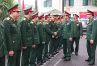 Thứ trưởng Bộ Quốc phòng thăm, kiểm tra sẵn sàng chiến đấu và chúc Tết Bộ Chỉ huy Quân sự thành phố