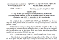 Thông báo phân luồng giao thông tạm thời đường Đỗ Mười phục vụ Lễ khởi công Dự án ĐTXD đường Đỗ Mười kéo dài đến đường trục VSIP