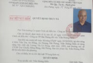 Thông báo truy nã đối tượng đặc biệt nguy hiểm